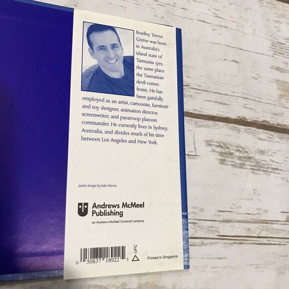 The Blue Book Bradley Trevor Greive A Lesson in Cheering Yourself Up Book - Picture 9 of 9